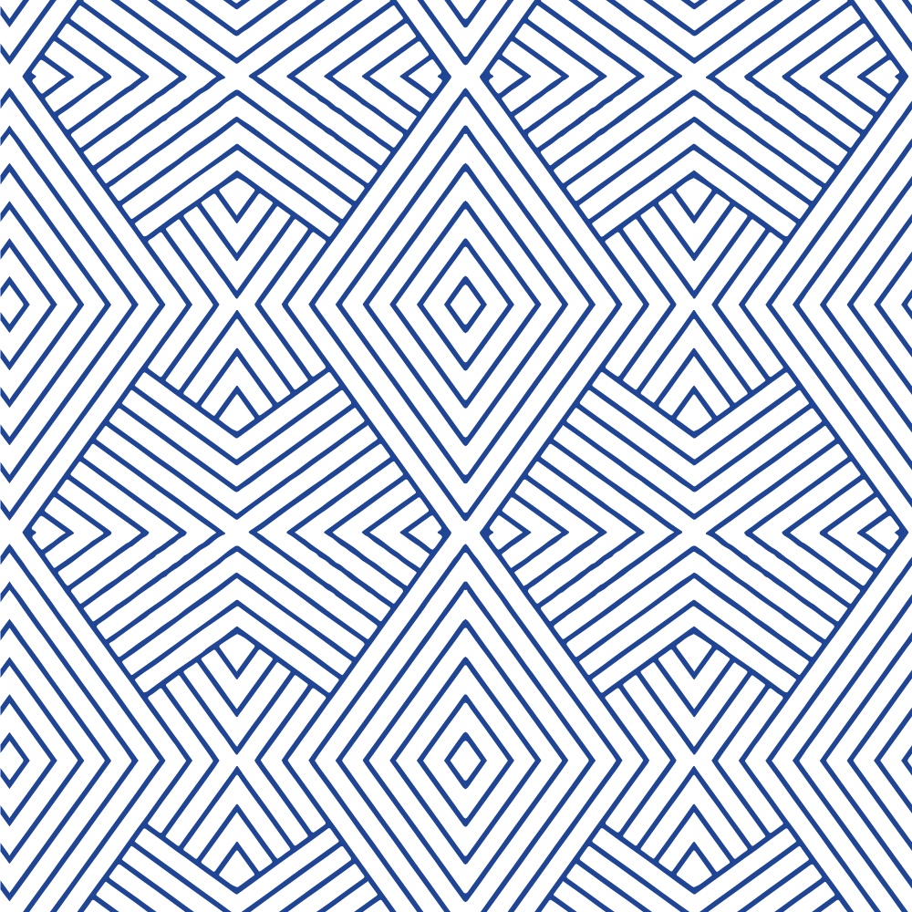 Navy Blue Triangle Geometric Shapes Wallpaper