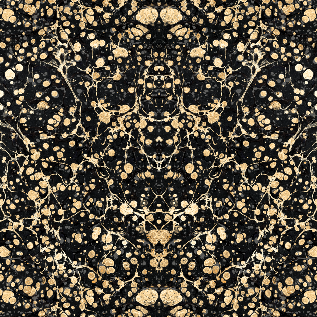 Golden Splatter Wallpaper