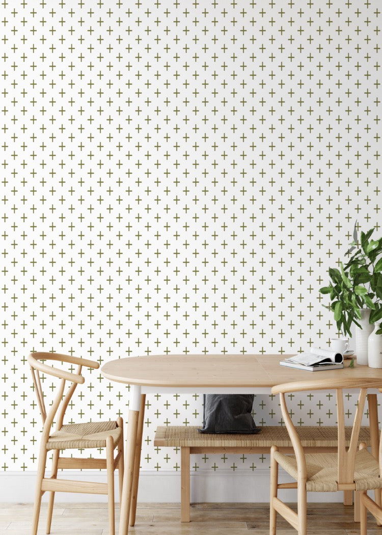 Addition - Olive Wallpaper