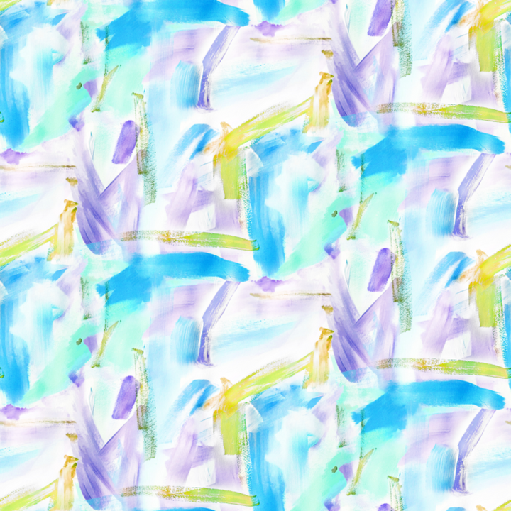 Cotton Candy - Light Blue Wallpaper by The Blush Label