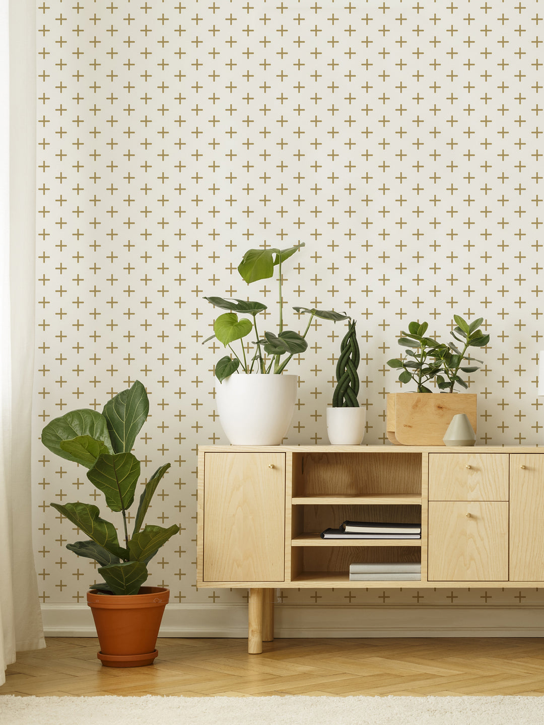 Addition - Golden Ochre Wallpaper