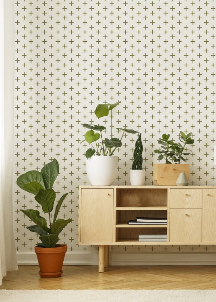 Addition - Olive Wallpaper