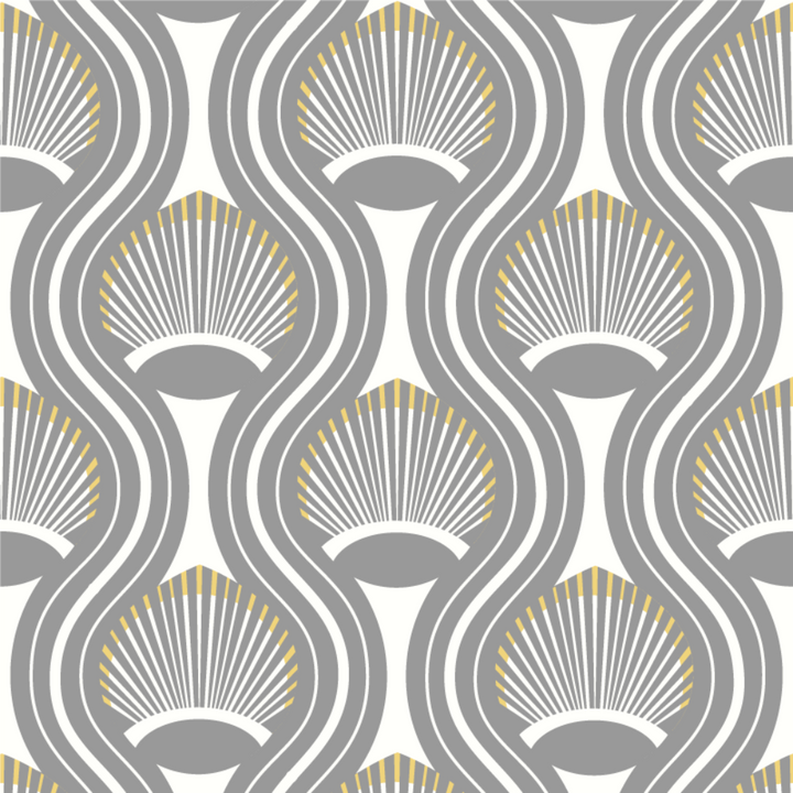 Riviere - Gray Wallpaper by Julianne Taylor Style