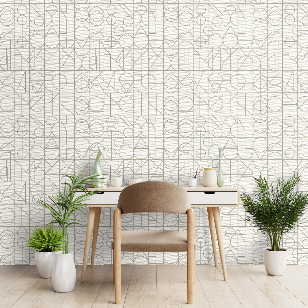 Kali - Taupe Wallpaper by Forbes Masters