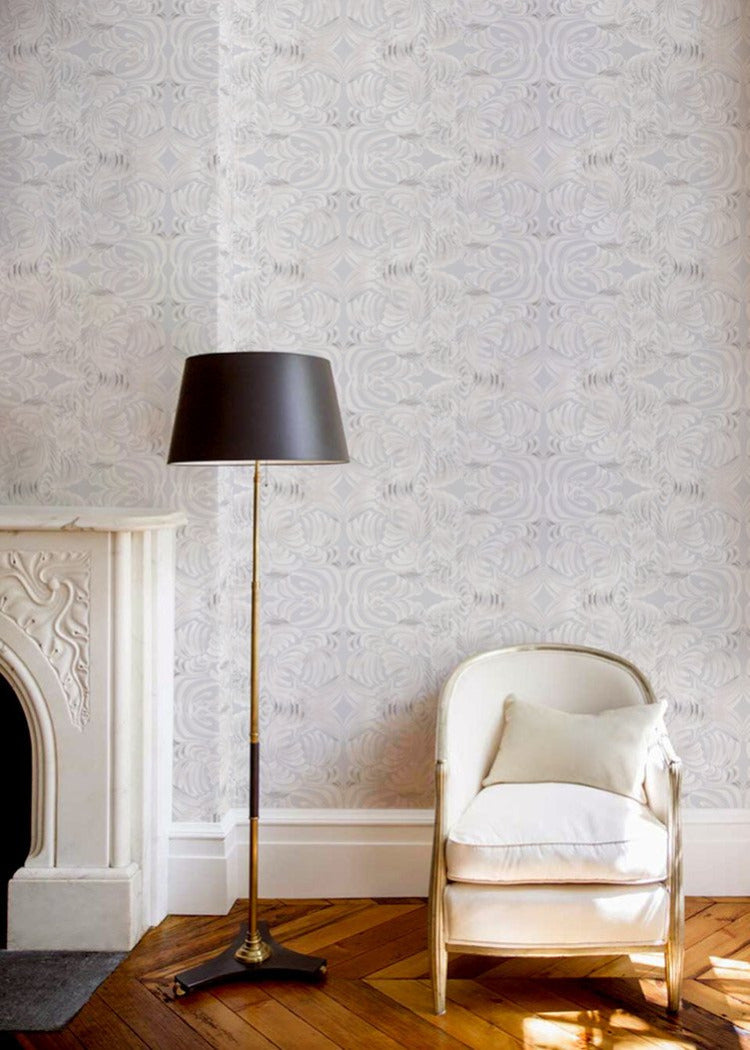 Porcelain Flora Wallpaper