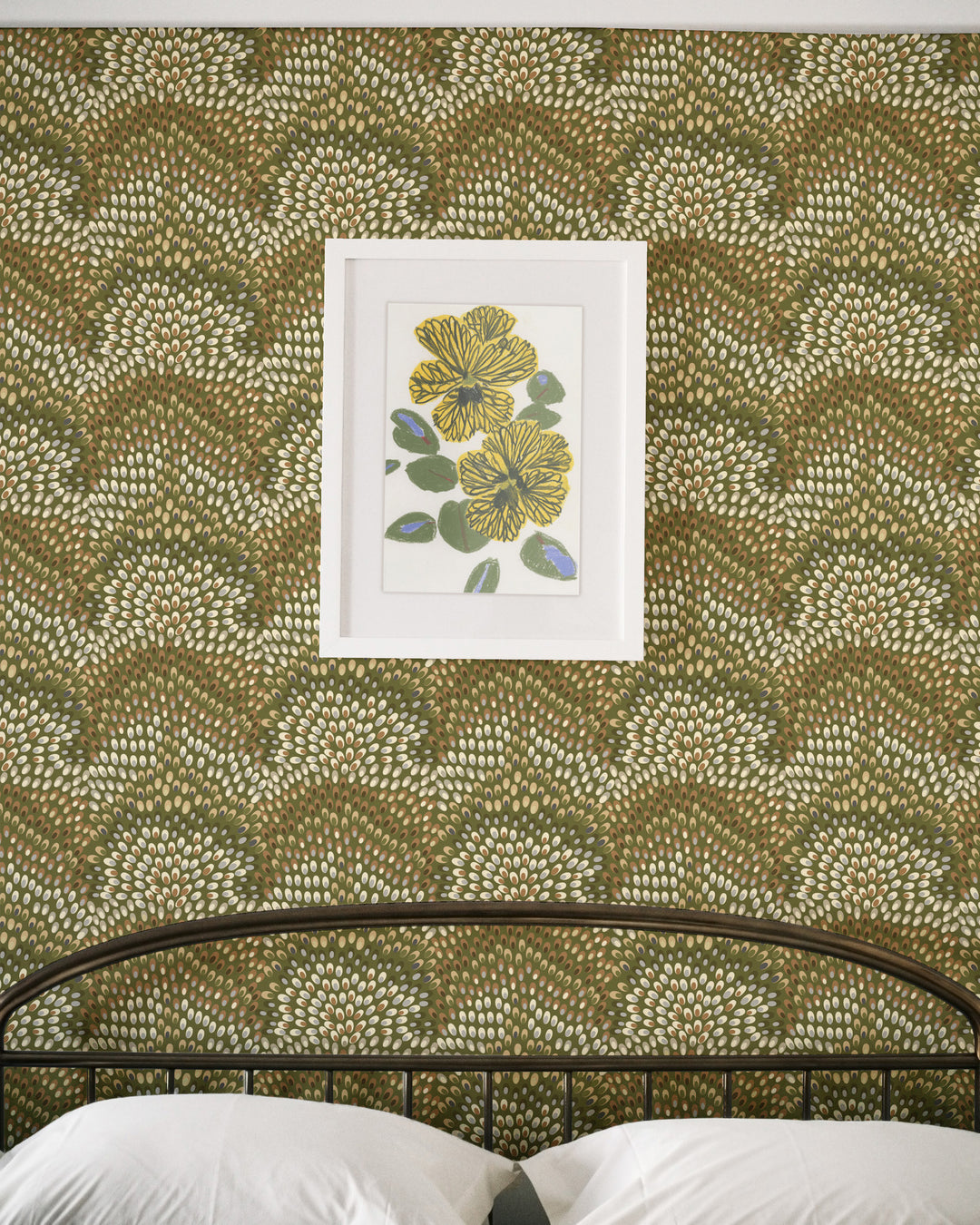 Jandaya - Olive Wallpaper