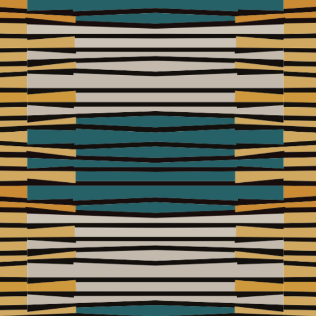 Zaire - Teal Wallpaper by Forbes Masters