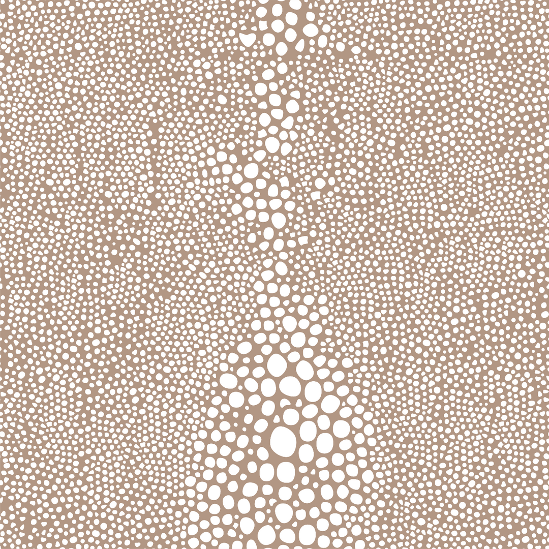 Shagreen - Truly Taupe Reverse Wallpaper by Mrs. Paranjape