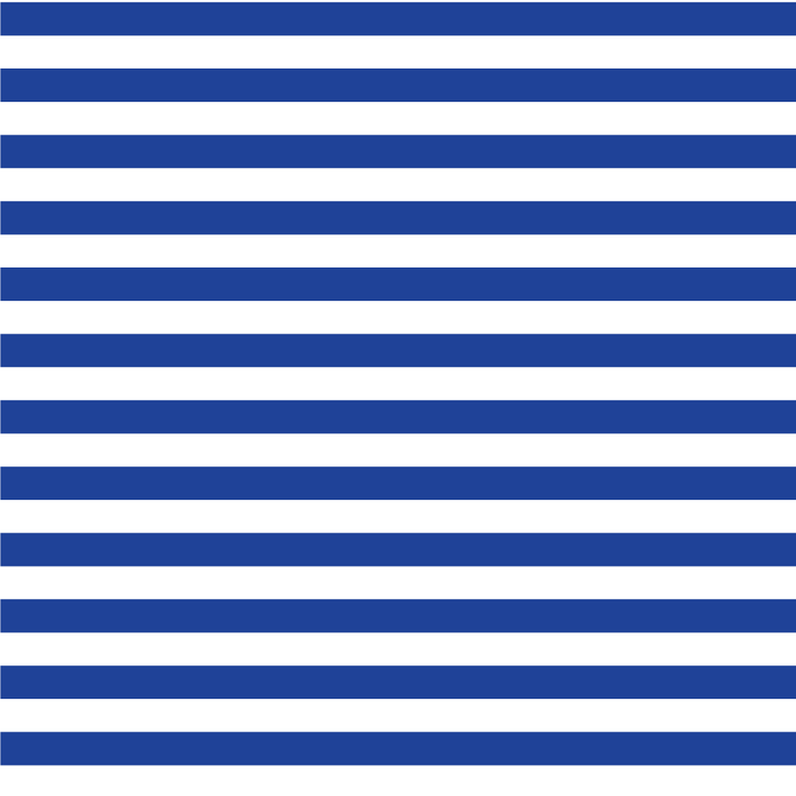 Versa Stripe - Yves Blue Geometric Wallpaper by Mrs. Paranjape