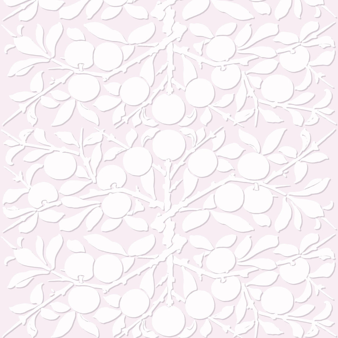 Peach Botanical - Pink Wallpaper