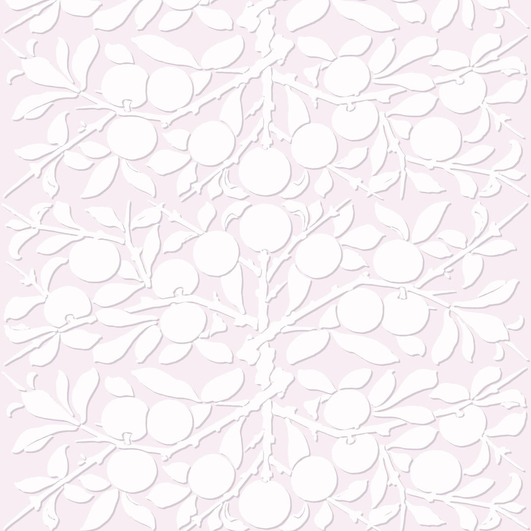 Peach Botanical - Pink Wallpaper