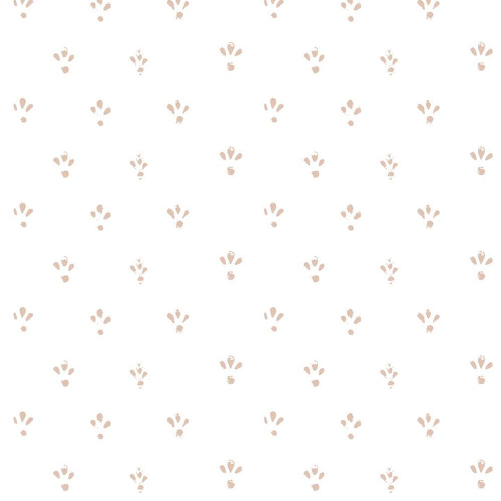 Fleur - Dusty Peach Wallpaper