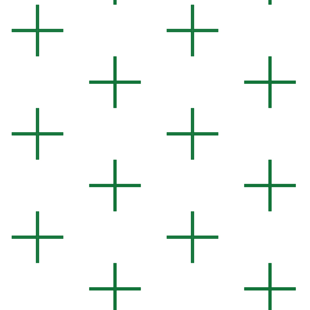 Addition Large - Signature Green Geometric Wallpaper by Mrs. Paranjape
