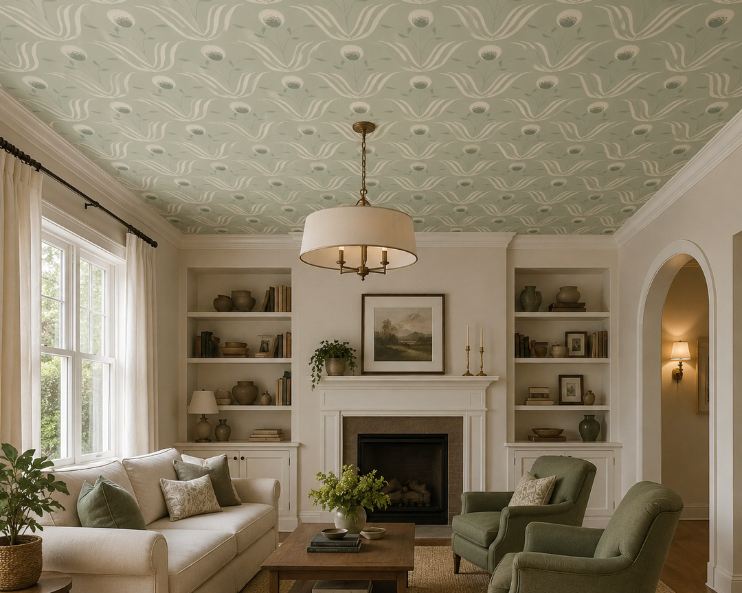 Ceiling Wallpaper Ideas: Bring the Fifth Wall to Life
