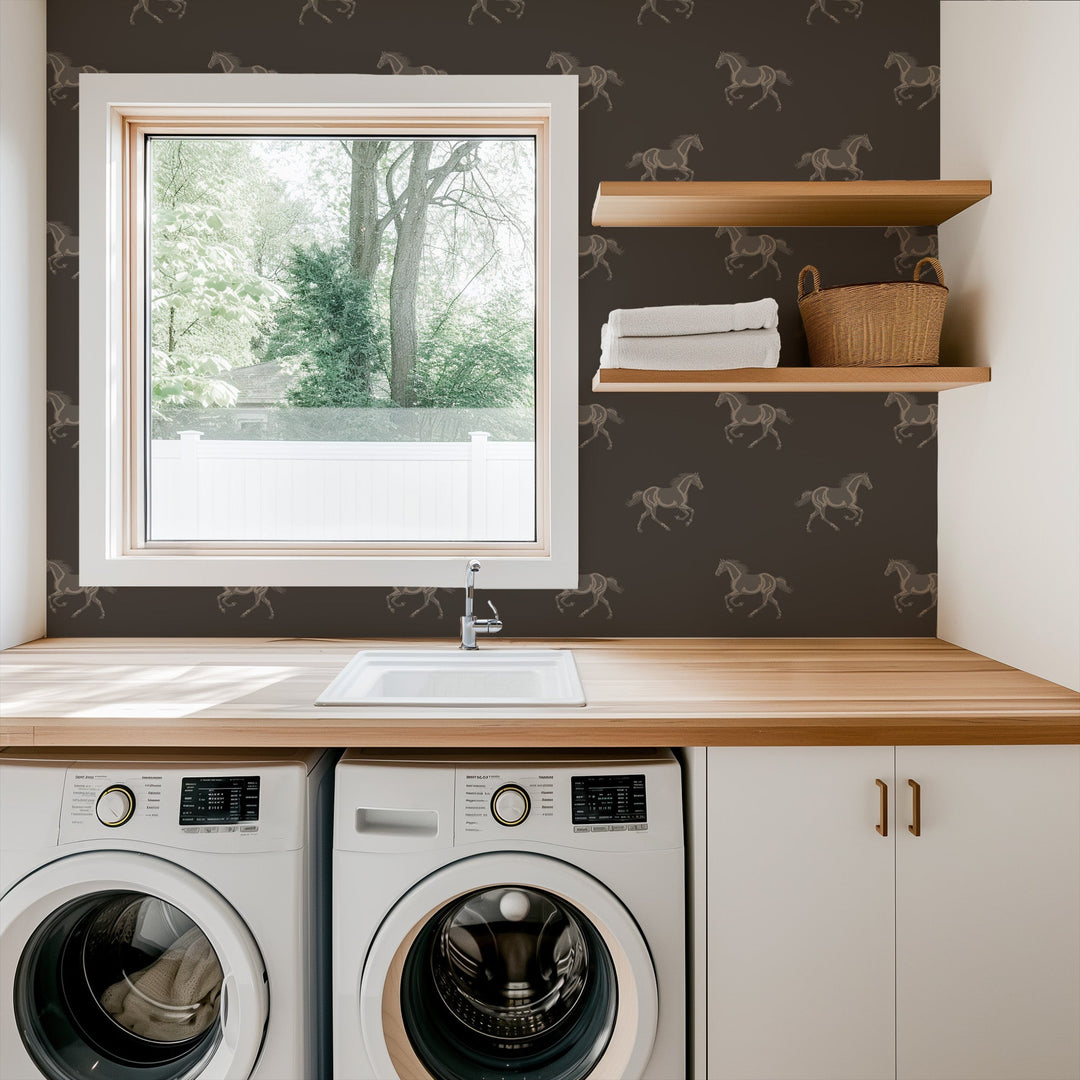 Laundry Room Wallpaper Ideas