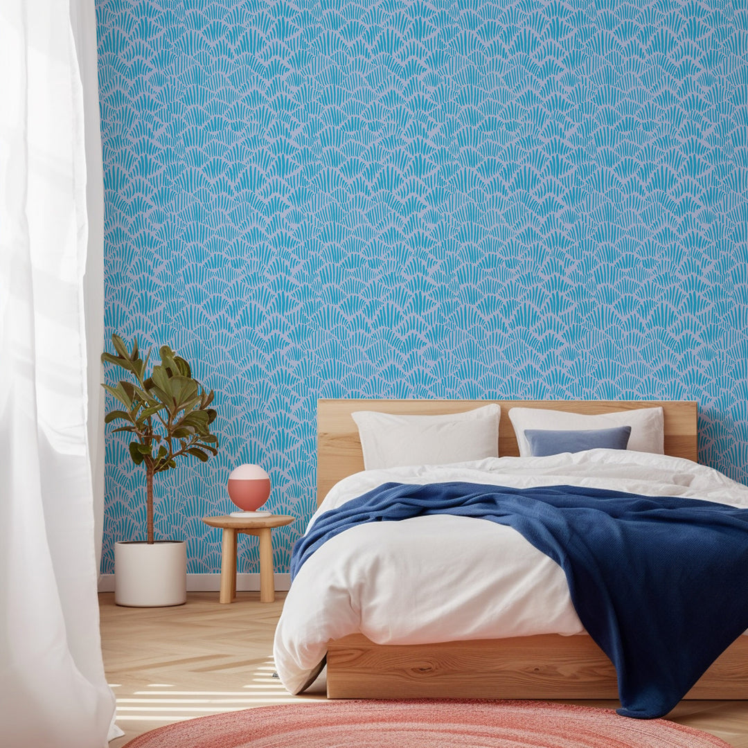 9 Baby Blue Wallpaper Designs To Achieve A Serene Atmosphere in Your Living Space