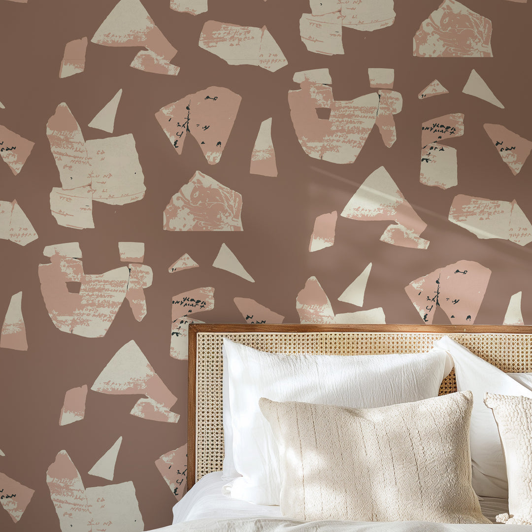 Bo-Kaap Curb - Blush Wallpaper by Forbes Masters