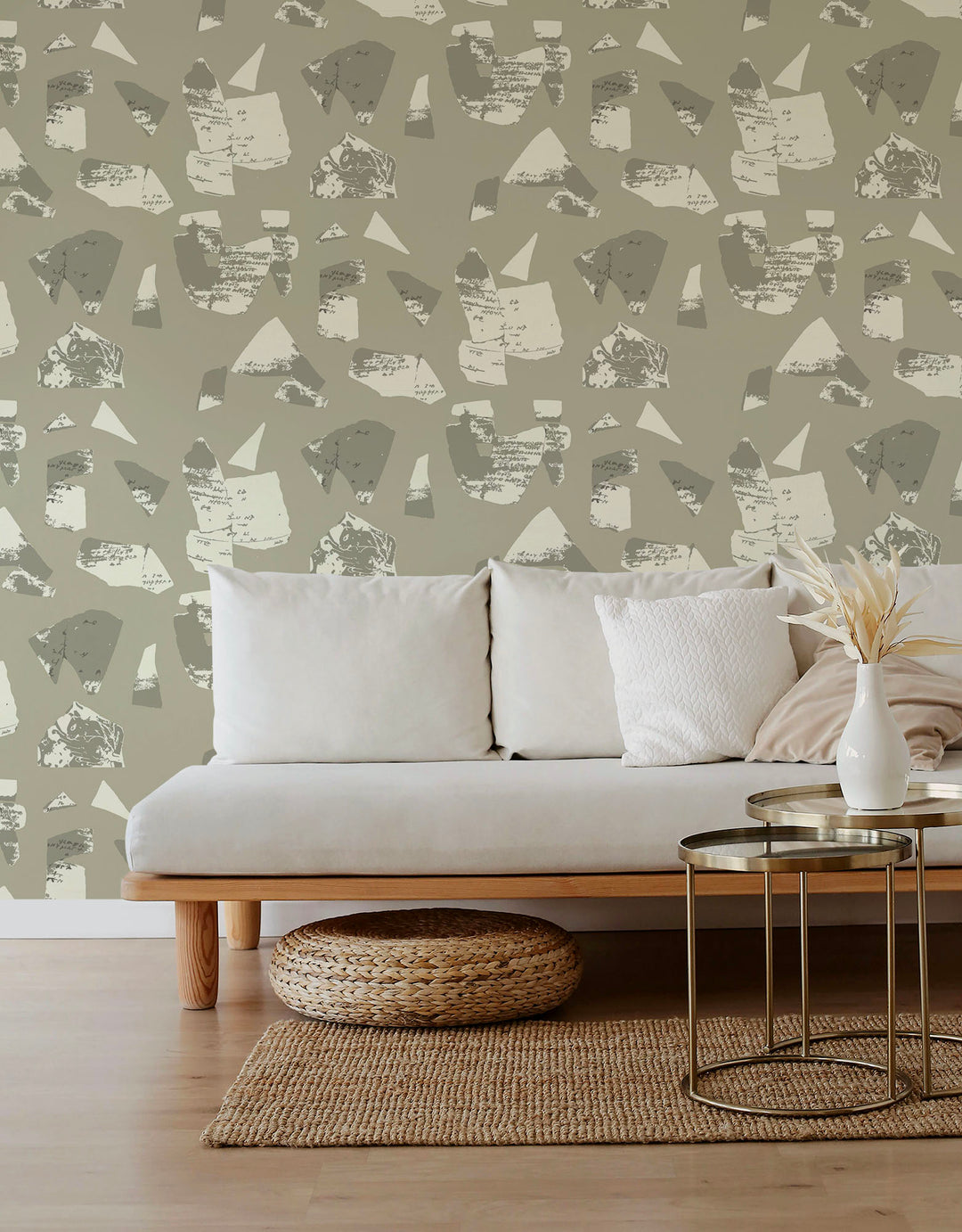 Bo-Kaap Curb - Earth Tone Wallpaper by Forbes Masters