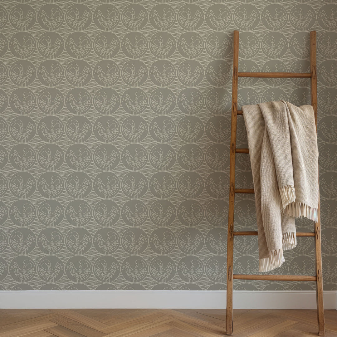 Sankofa - Stucco Wallpaper by Forbes Masters