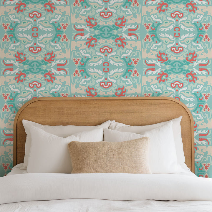 Foo Dog - Coral Reef Wallpaper