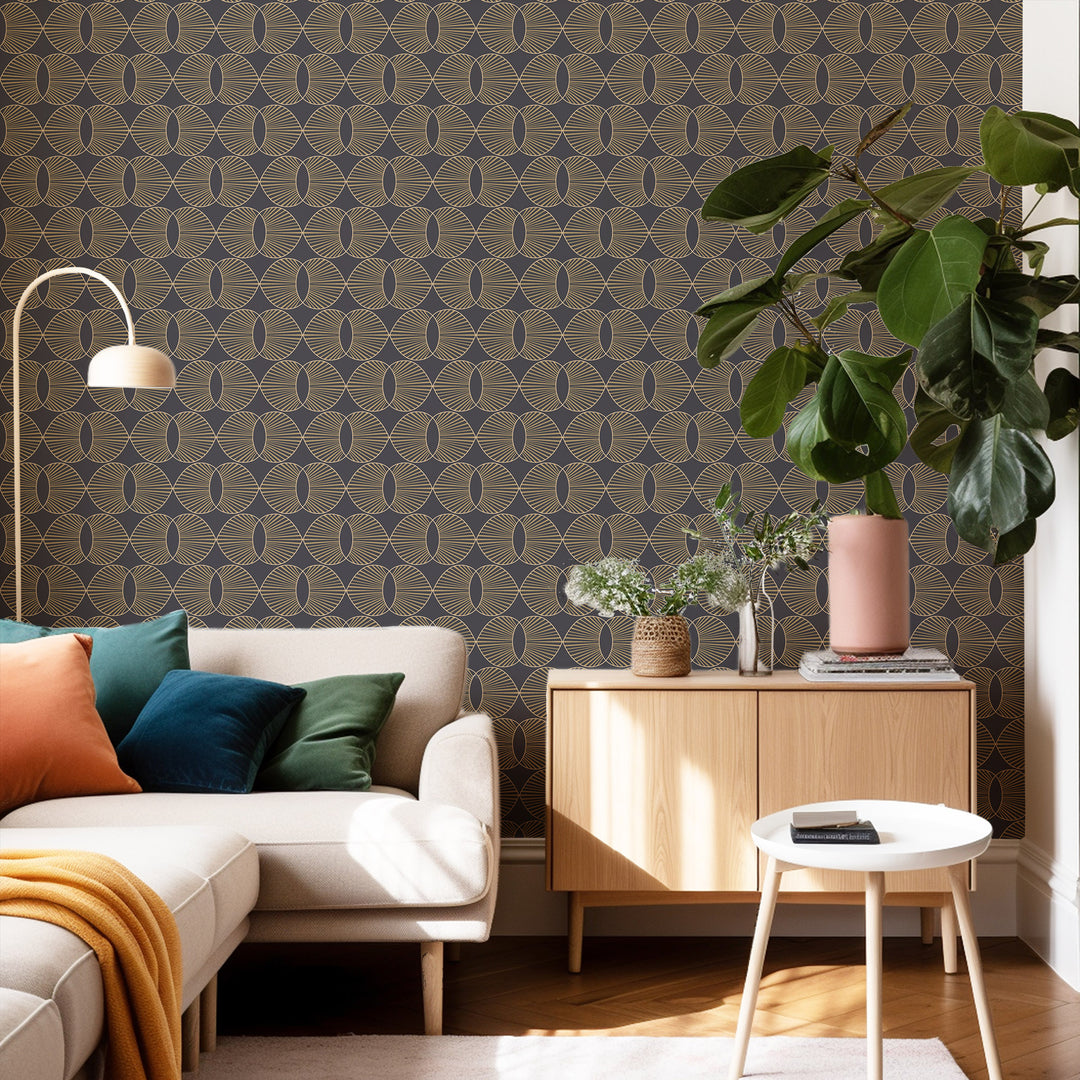Paume - Golden Night Wallpaper by Julianne Taylor Style