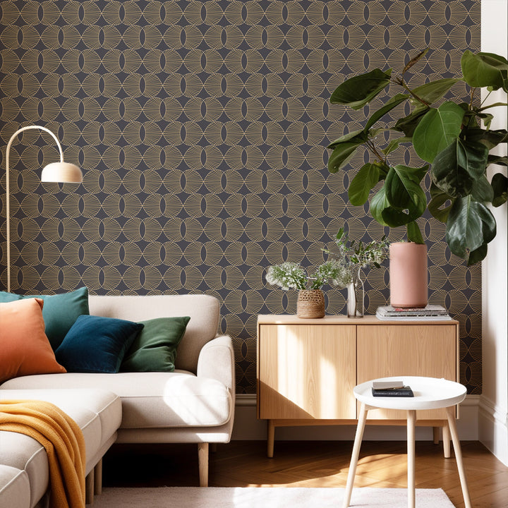 Paume - Golden Night Wallpaper by Julianne Taylor Style