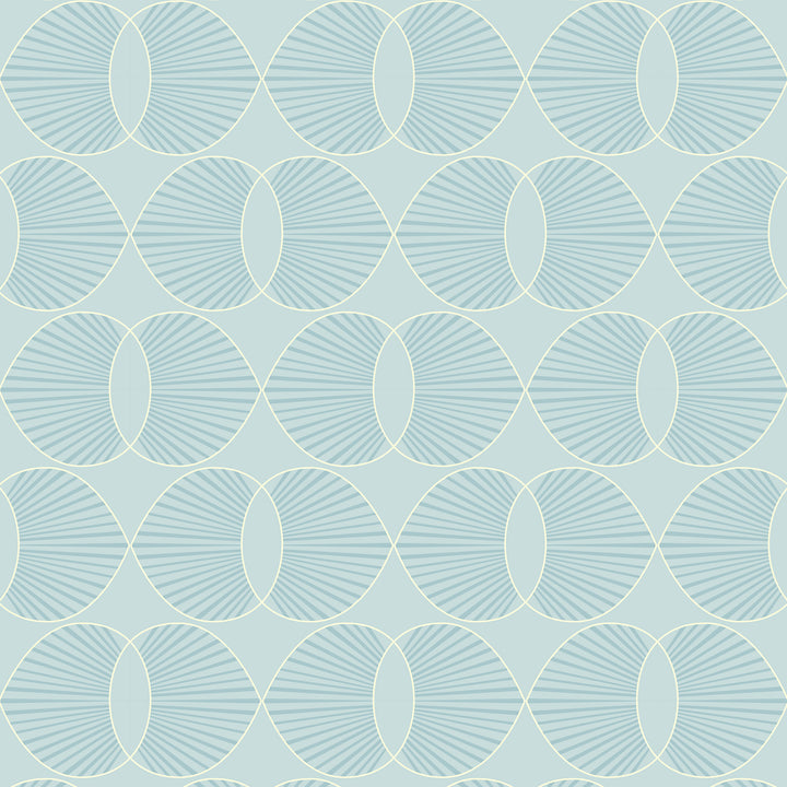 Paume - Seafoam Blue Wallpaper