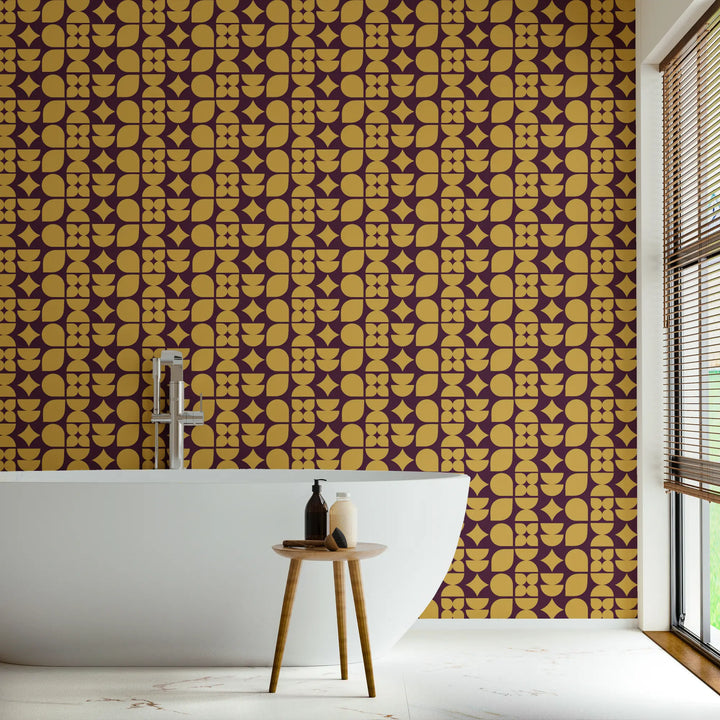 Arcadia Rhythm Large Aubergine Gold