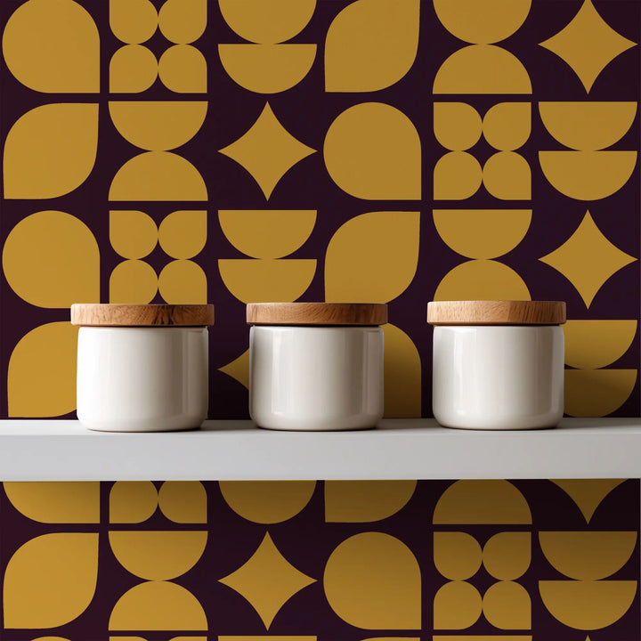 Arcadia Rhythm Large Aubergine Gold
