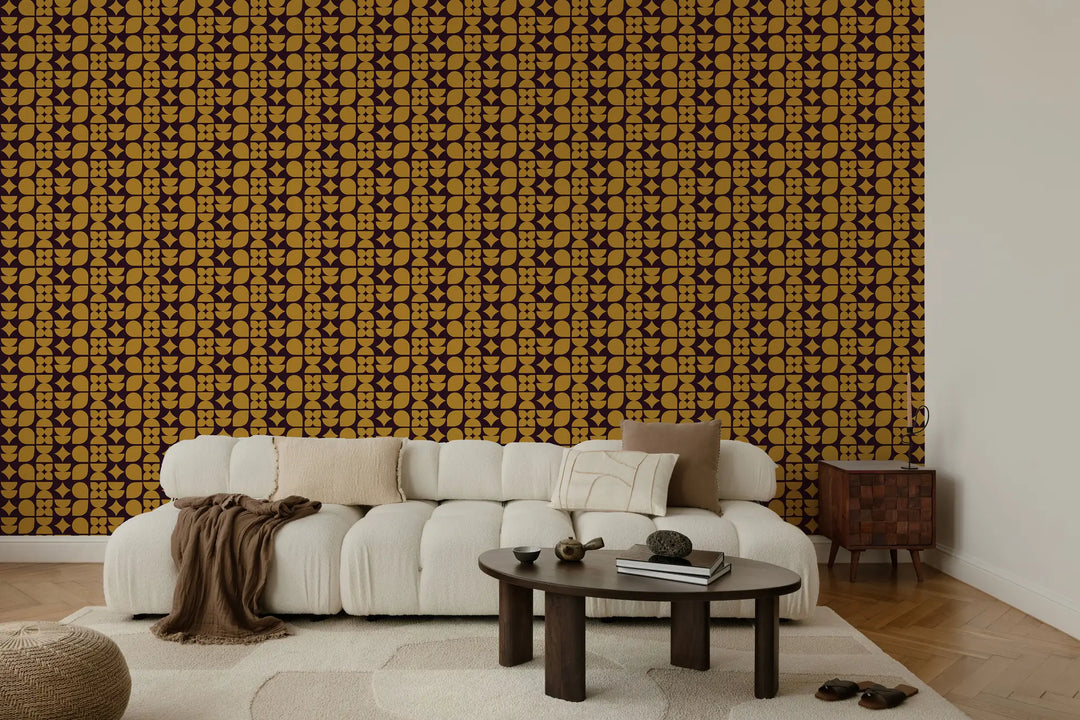 Arcadia Rhythm Large Aubergine Gold