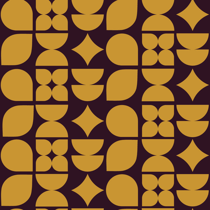 Arcadia Rhythm Large Aubergine Gold