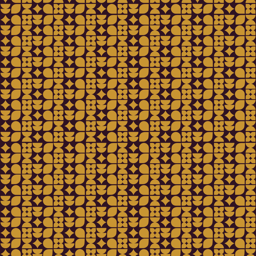 Arcadia Rhythm Small Aubergine Gold