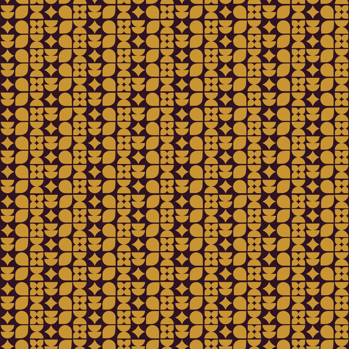 Arcadia Rhythm Small Aubergine Gold