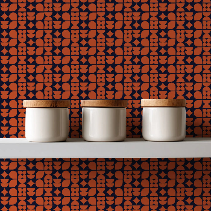 Arcadia Rhythm Small Indigo Tangerine
