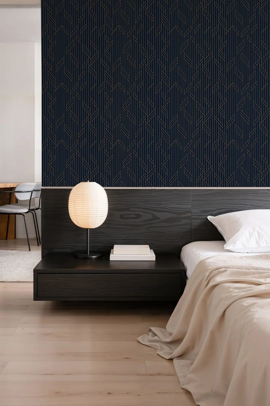 Gilded Ascent Indigo Blue