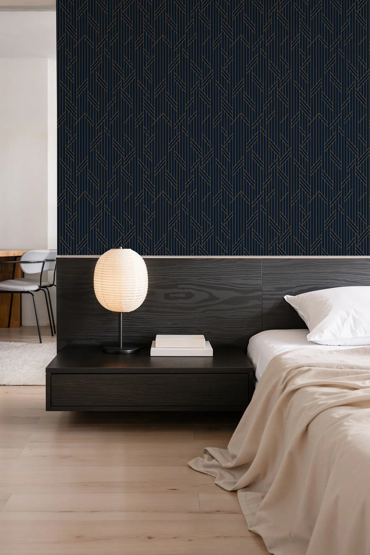 Gilded Ascent Indigo Blue