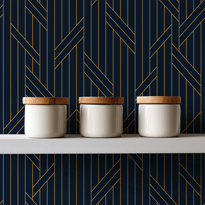 Gilded Ascent Indigo Blue