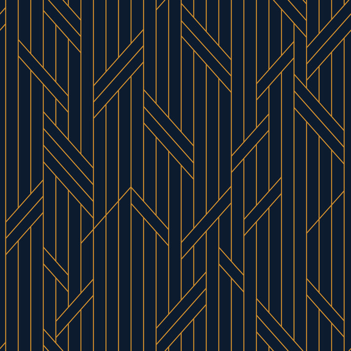 Gilded Ascent Indigo Blue