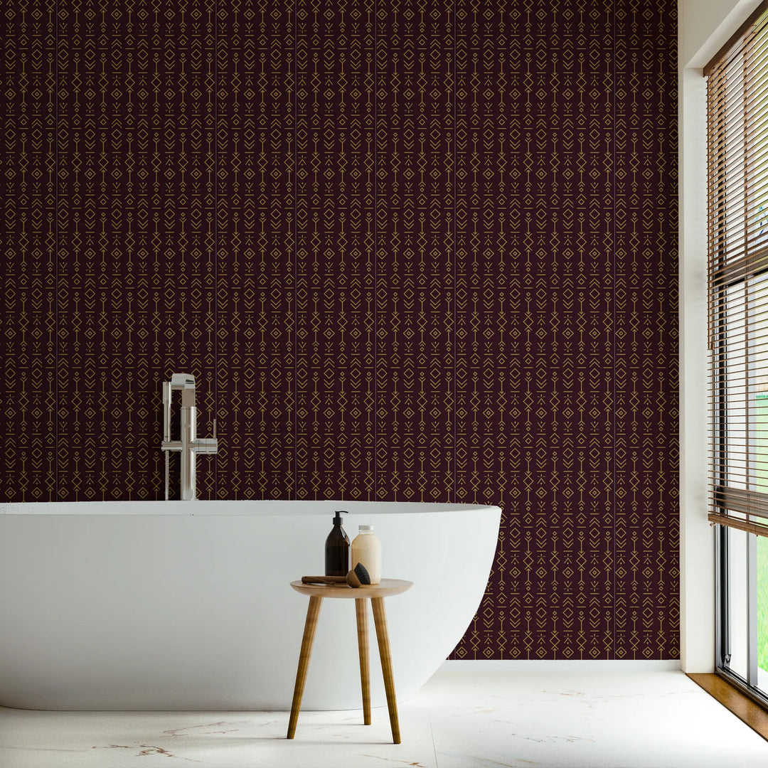 Nomad Noir Small Aubergine Gold