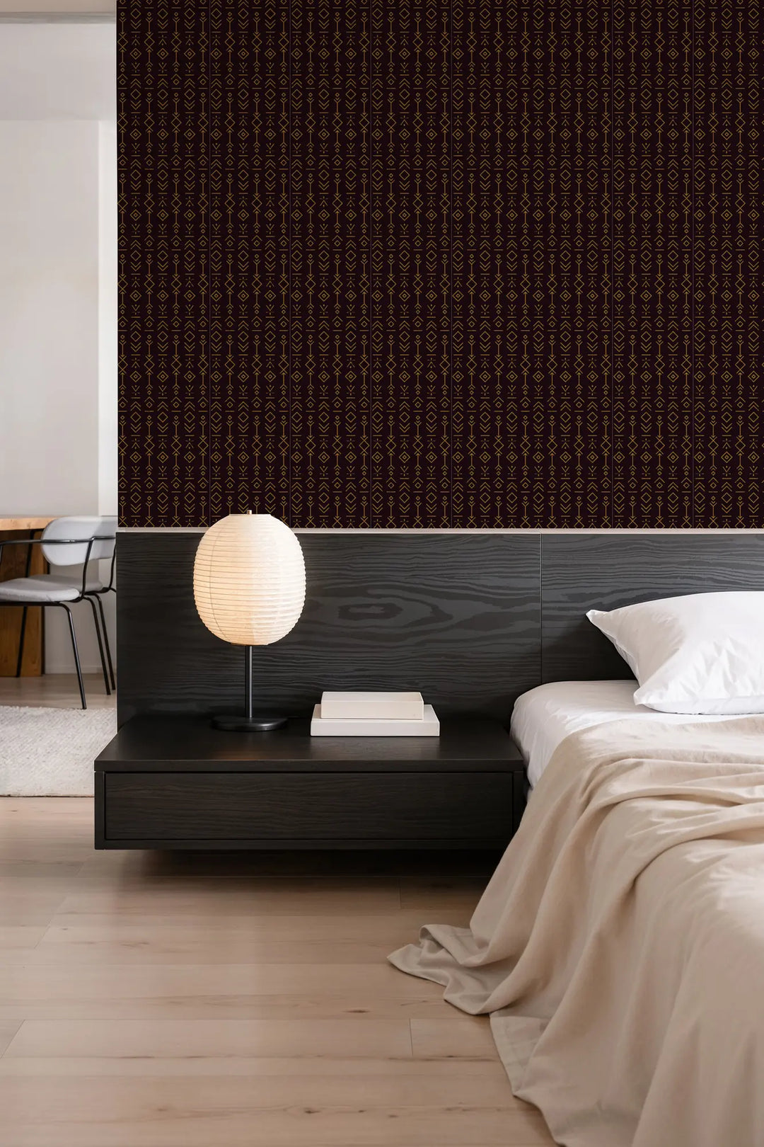 Nomad Noir Small Aubergine Gold