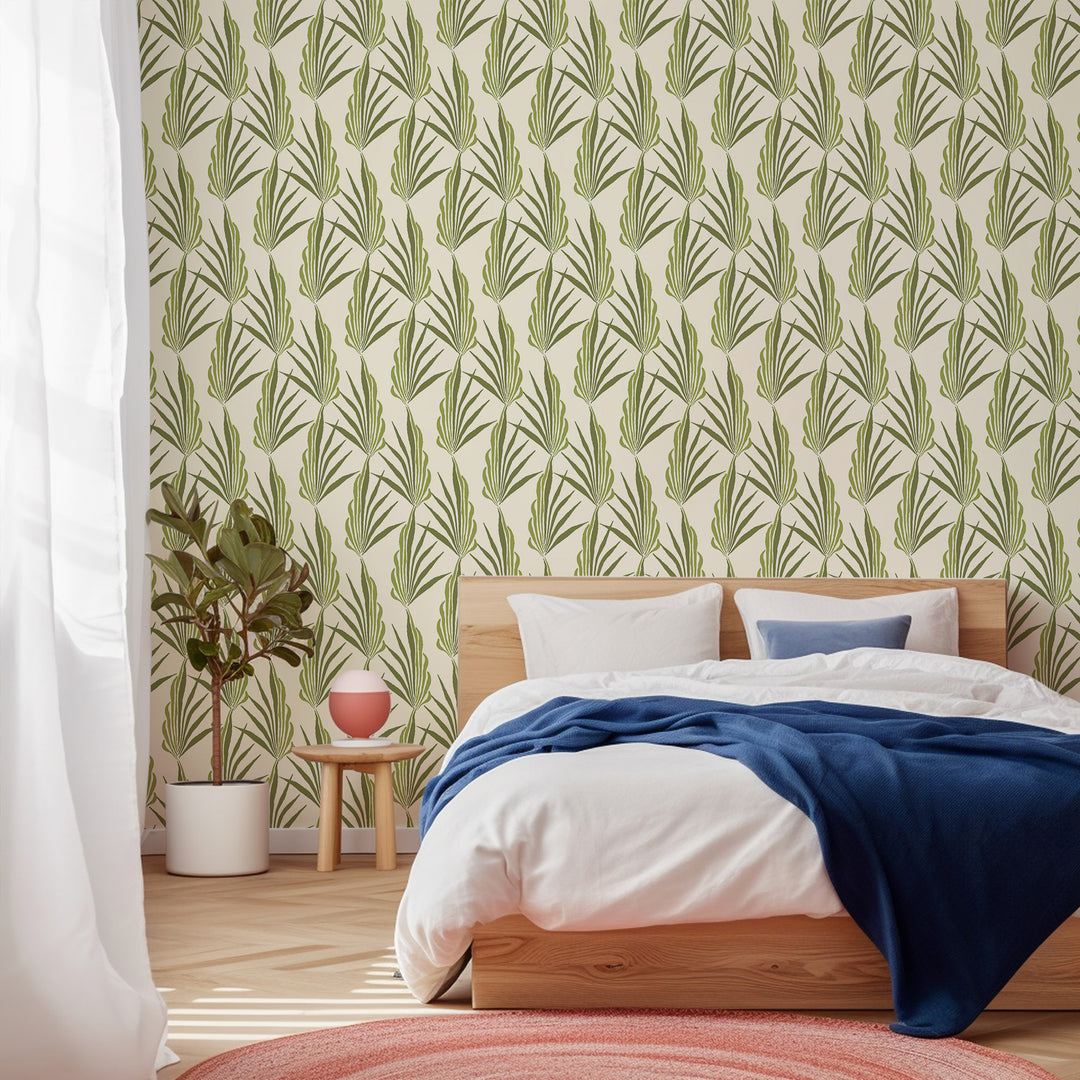 Areca Palm - Green Leaf Wallpaper