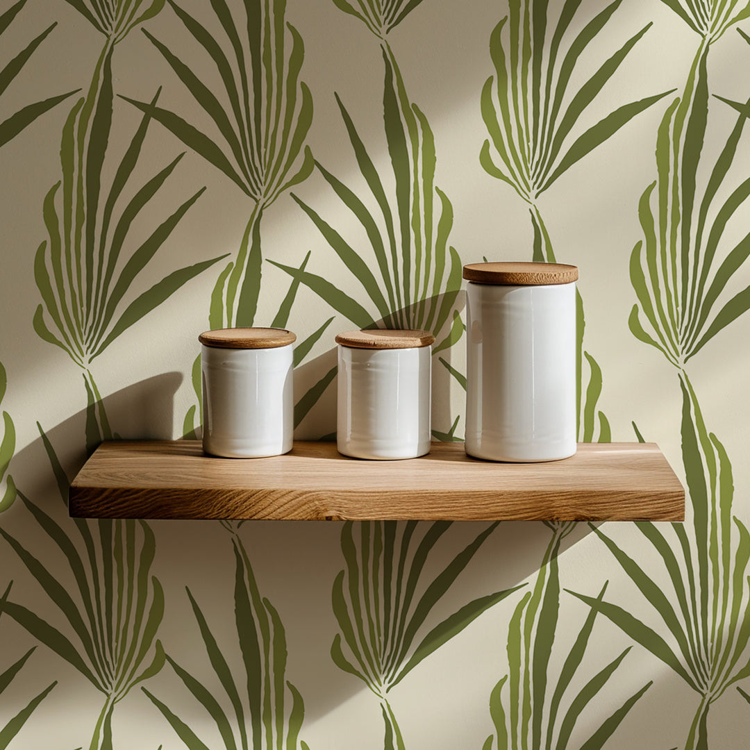 Areca Palm - Green Leaf Wallpaper