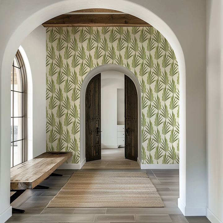 Areca Palm - Green Leaf Wallpaper