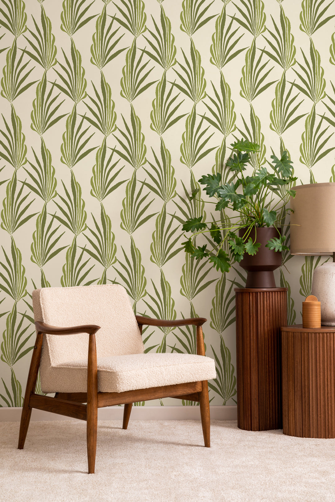 Areca Palm - Green Leaf Wallpaper