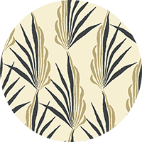 Areca Palm - Warm Gray Wallpaper