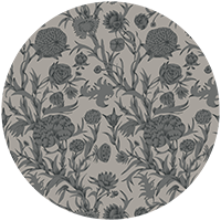 Blooming Thicket - Morning Glow Wallpaper