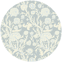 Blooming Thicket - Morning Glow Wallpaper