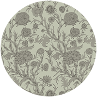 Blooming Thicket - Morning Glow Wallpaper