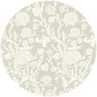 Blooming Thicket - Morning Glow Wallpaper