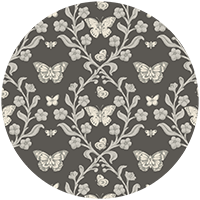 Butterfly Garden - Dusty Lilac Wallpaper